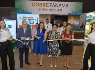 Cobre Panamá promueve empleo con stand interactivo en Expo Vivienda