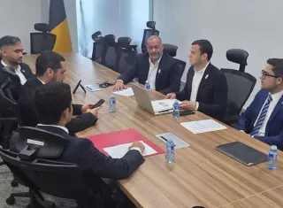 Reunión entre representantes de la Liga Panameña de Fútbol (LPF) y diputados de la República de Panamá.