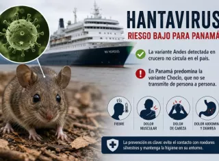 Cepa peligrosa de hantavirus no circula en Panamá, asegura el MINSA
