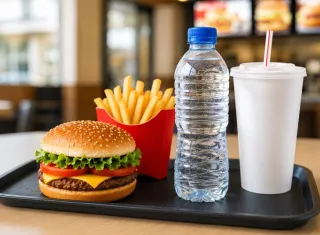 Adiós a la soda obligada en combos de comida rápida