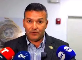 El director de la Policía, Jaime Fernández.