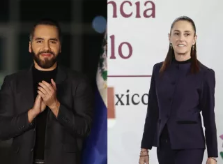 Bukele y Sheinbaum lideran aprobación presidencial en Latinoamérica
