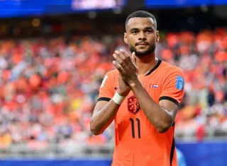 Cody Gakpo, jugador de Países Bajos.
