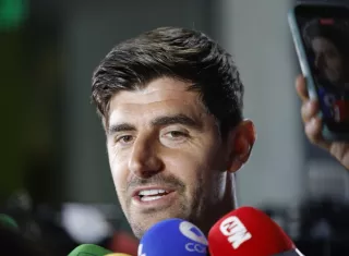 Thibaut Courtois, portero de Bélgica.