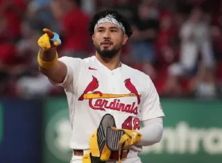 Iván Herrera ha gozado de buena salud este año, jugando todos los encuentros de su equipo, los Cardenales de San Luis.