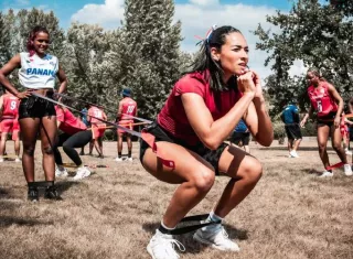 Las selecciones femenina y masculina de de Flag Football de Panamá ya entrenaron en la ciudad sede del mundial.