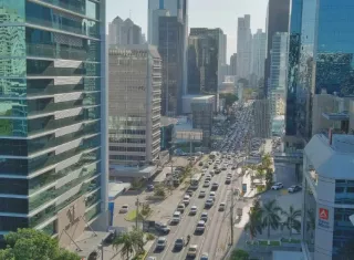 Vista de la Ciudad de Panamá.