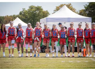 Las selecciones femenina y masculina de Panamá que compitieron en el Mundial de Flag Football que se disputó en Düsseldorf, Alemania.