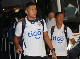 Llegada de la Selección Sub-17 de Fútbol de Panamá a Salou, ciudad costera de la provincia de Tarragona, Cataluña, España. 