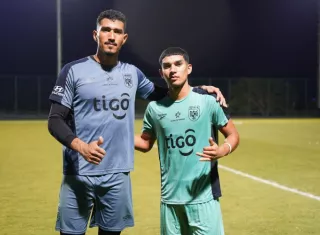 Marcos De León (izq.) y Daivis Murillo.