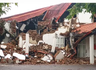 Así quedaron afectadas algunas de las infraestructuras en Veraguas, Los Santos y Herrera.