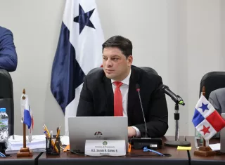 Presidente encargado de la Comisión de Presupuesto, Ariel Vallarino.