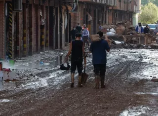 Medidas en apoyo de los afectados por Dana. Foto: EFE