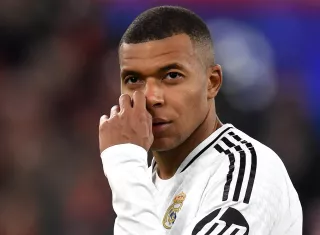 Kylian Mbappé durante el partido ante el Liverpool. / Foto: EFE