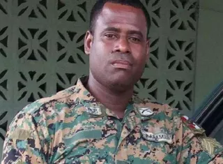 Sargento del Servicio Nacional Aeronaval Julio Guzmán