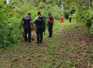 Intensifican búsqueda en zonas aledañas.  (Foto: Diario Oeste)