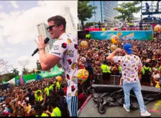 Mayer es un alcalde que constantemente está en las calles supervisando las obras. Lideró el carnaval de la ciudad capital de este año.