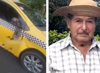 El señor Francisco Rodríguez Mendoza, falleció en el hospital Gustavo Nelson Collado, en Chitré, tras el accidente.  /  Fotocomposición: Thays Domínguez - Traficasos