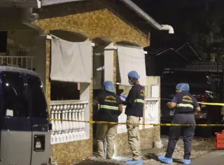 La víctima falleció en la escena.  /  Foto: Alexander Santamaría