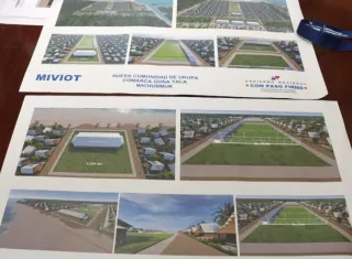 Proyecto habitacional para esta comunidad.
