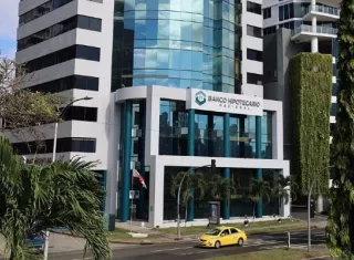 Sede central del Banco Hipotecario Nacional.