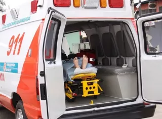 Una de las víctimas falleció dentro de la ambulancia que lo trasladaba al hospital.  /  Foto: Archivo