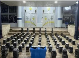 La incautación de 634 kilos de droga en dos operativos realizados en las últimas 24 horas. Foto: Cortesía