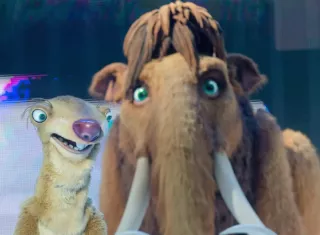 Personajes de la saga de cine 'Ice Ages'. Foto: EFE