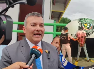 Director general de la Policía Nacional (PN), Jaime Fernández.  /  Foto: Eric Montenegro