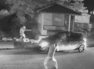 Vista del atentado en Bugaba.  Captura de video