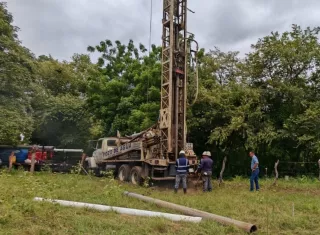 Perforación de pozo.