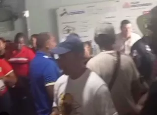 Protesta en el Miviot.