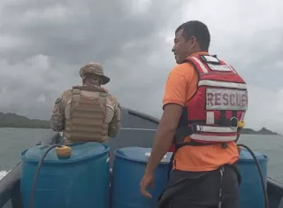 El Sinaprioc, Senan, pescadores y familiares participan en el operativo de búsqueda.  /  Foto: Sinaproc