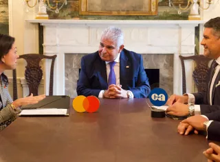 El presidente Mulino fue testigo de honor durante la firma de este acuerdo.