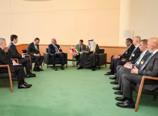 Reunión entre los representantes de ambos países.
