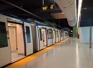 El servicio fue suspendido temporalmente en las estaciones: Los Andes y Pan de Azúcar.  /  Foto: RS