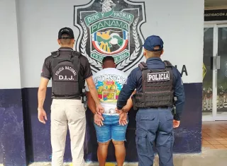 El hombre es  señalado de haber participado en el homicidio de Julio Cedeño (38 años).   /  Foto: PN