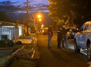 Vista general de la escena del crimen.  /  Foto: Thays Domínguez