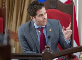 El alcalde capitalino Mayer Mizrachi. 