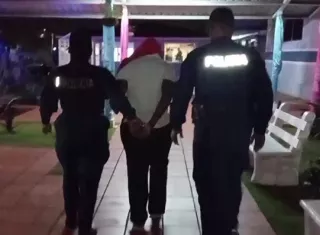 La sospechosa fue capturada en una residencia ubicada en el corregimiento de Barrio Colón.  /  Foto: Eric Montenegro