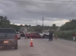 Una de las víctimas falleció en la escena y la otra en el hospital.  /  Imagen: captura de video TraficoCPanama