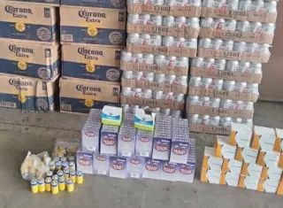 Mercancías decomisadas.