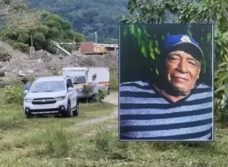Vecinos del área sospechan que los huesos podrían corresponder al señor Artemio Hernández Ortega.