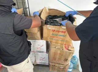 Aduanas inicia operativo “Navidad sin contrabando”. Foto: Cortesía