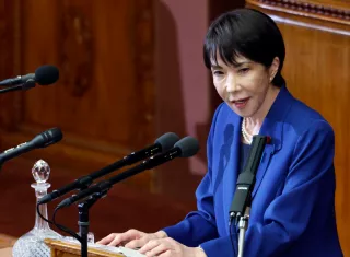 La nueva primera ministra de Japón, Sanae Takaichi. Foto: EFE