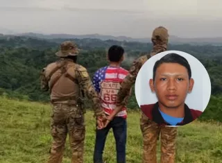 Este 'Más Buscado' se escondía en las montañas de Donoso, en la Costa Abajo.  /  Fotocomposición: Diómedes Sánches/MP