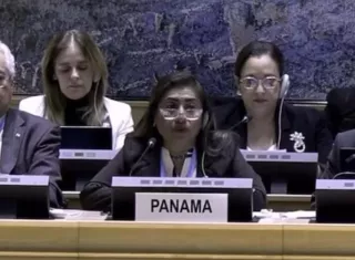 Participación de la delegación panameña.