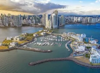 Vista de la ciudad de Panamá.