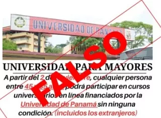 UP desmiente información.