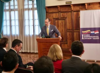 l ministro de Relaciones Exteriores, Javier Martínez-Acha Vásquez. Foto: X